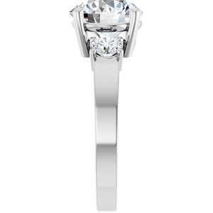 Platinum 8.8 mm Round Ring Mounting – image 7