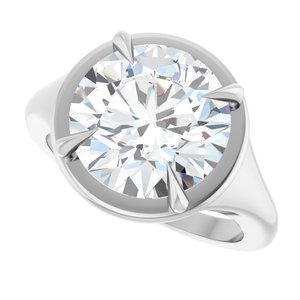Platinum 11 mm Round Ring Mounting – image 8