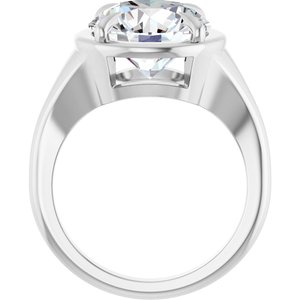 Platinum 11 mm Round Ring Mounting – image 3