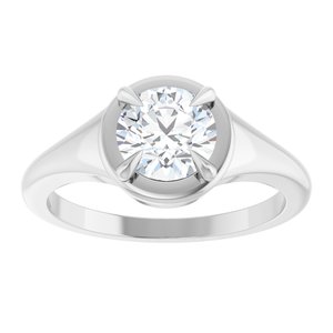 Platinum 6.5 mm Round Ring Mounting – image 5