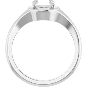 Platinum 6.5 mm Round Ring Mounting – image 4