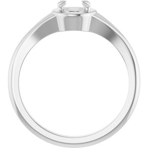 Platinum 5.2 mm Round Ring Mounting – image 4