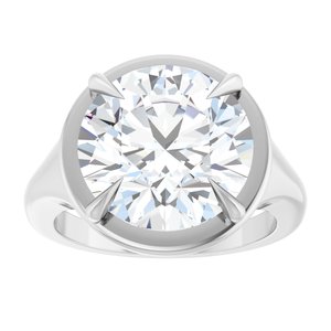 Platinum 12 mm Round Ring Mounting – image 5