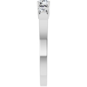 Continuum Sterling Silver 3.5 mm Round Ring Mounting – image 7