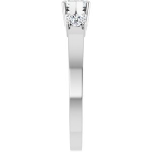 10K White Gold 6x3.5 mm Marquise Ring Mounting – image 7
