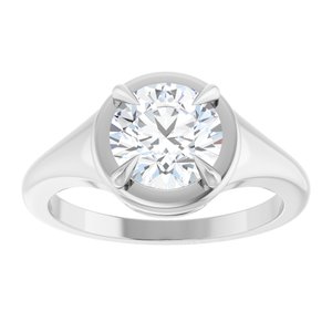 Platinum 7.4 mm Round Ring Mounting – image 5