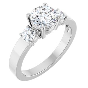 Platinum 6.5 mm Round Ring Mounting