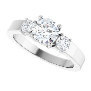 Platinum 6 mm Round Ring Mounting – image 8
