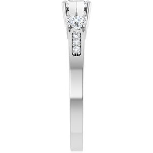 Sterling Silver 7x3.5 mm Marquise Ring Mounting – image 7