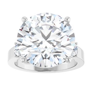 Platinum 14 mm Round Ring Mounting – image 5