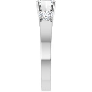 Sterling Silver 8x4 mm Marquise Ring Mounting – image 7