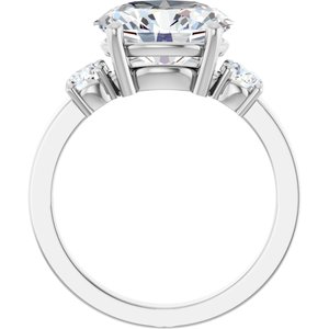 Continuum Sterling Silver 11x9 mm Oval Ring Mounting – image 3