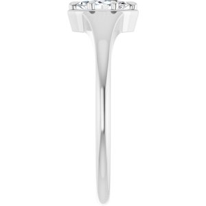 Continuum Sterling Silver 6x3.5 mm Marquise Ring Mounting – image 7