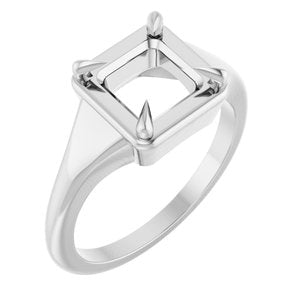 Platinum 6.5x6.5 mm Square Ring Mounting – image 2