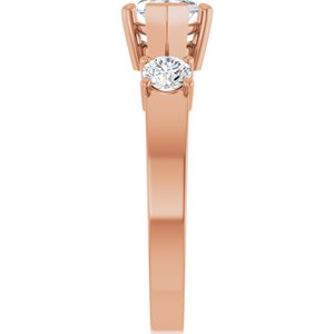 10K Rose Gold 11x5.5 mm Marquise Ring Mounting – image 7