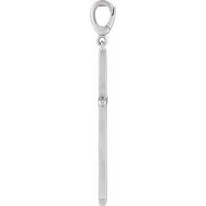 Sterling Silver Cross Charm/Pendant – image 2