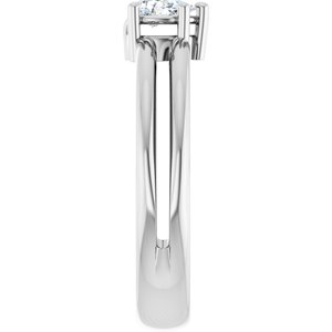 Sterling Silver 5x3 mm Pear Ring Mounting – image 7