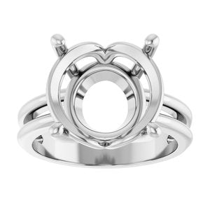 Platinum 13 mm Round Ring Mounting – image 6
