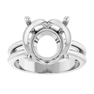 Platinum 12 mm Round Ring Mounting – image 6