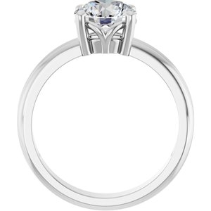 Platinum 7.4 mm Round Ring Mounting – image 3