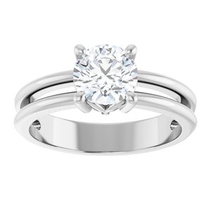 Platinum 6.5 mm Round Ring Mounting – image 5