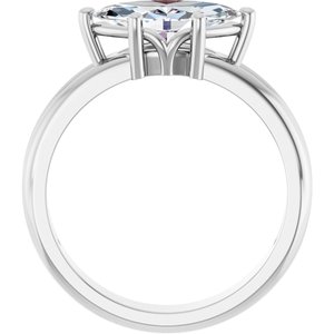Sterling Silver 11x5.5 mm Marquise Ring Mounting – image 3