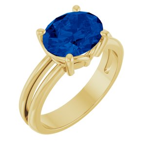 14K White Gold 3.5x3.5 mm Square Ring Mounting – image 9