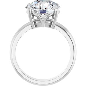 Platinum 11 mm Round Ring Mounting – image 3