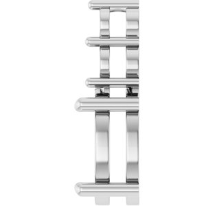 18K White Gold 11x9 mm Oval Pendant Mounting – image 6
