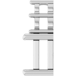 Platinum 6.5x4.5 mm Emerald Pendant Mounting – image 6