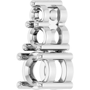 Continuum Sterling Silver 3.4 mm Round Pendant Mounting – image 4