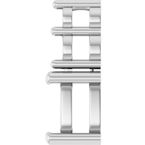 18K White Gold 6x4 mm Elongated Cushion Pendant Mounting – image 6