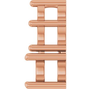 18K Rose Gold 4.1 mm Round Pendant Mounting – image 6