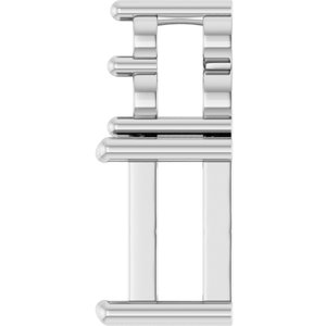Continuum Sterling Silver 5x2.5 mm Straight Baguette Pendant Mounting – image 6