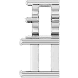 10K White Gold 3.5x3.5 mm Square Pendant Mounting – image 6