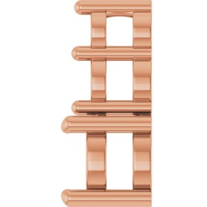 10K Rose Gold 5.2 mm Round Pendant Mounting – image 6