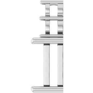 Platinum 10x7 mm Emerald Pendant Mounting – image 6