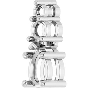 Platinum 6x4 mm Pear Pendant Mounting – image 4