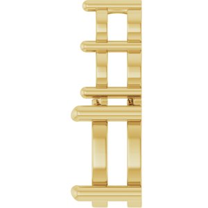 14K Yellow Gold 8.5x6.5 mm Oval Pendant Mounting – image 6