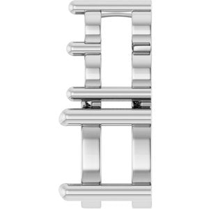 14K White Gold 5x3.5 mm Oval Pendant Mounting – image 6