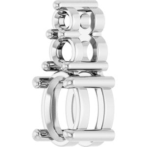 Sterling Silver 5x3.5 mm Oval Pendant Mounting – image 4