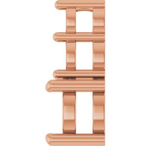 10K Rose Gold 6 mm Round Pendant Mounting – image 6