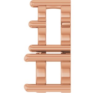 10K Rose Gold 3.75 mm Round Pendant Mounting – image 6