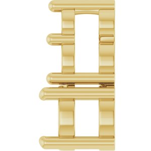 14K Yellow Gold 3.75 mm Round Pendant Mounting – image 6