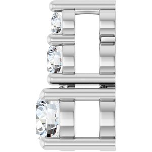 Platinum 3.75 mm Round Pendant Mounting – image 5