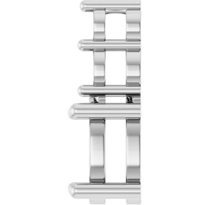10K White Gold 8x6 mm Oval Pendant Mounting – image 6