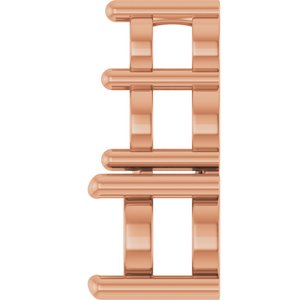 10K Rose Gold 4.8 mm Round Pendant Mounting – image 6