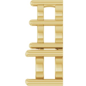 18K Yellow Gold 4.8 mm Round Pendant Mounting – image 6