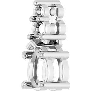 Continuum Sterling Silver 5x3 mm Pear Pendant Mounting – image 4