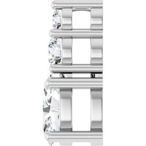 Sterling Silver 6x4 mm Oval Pendant Mounting – image 5